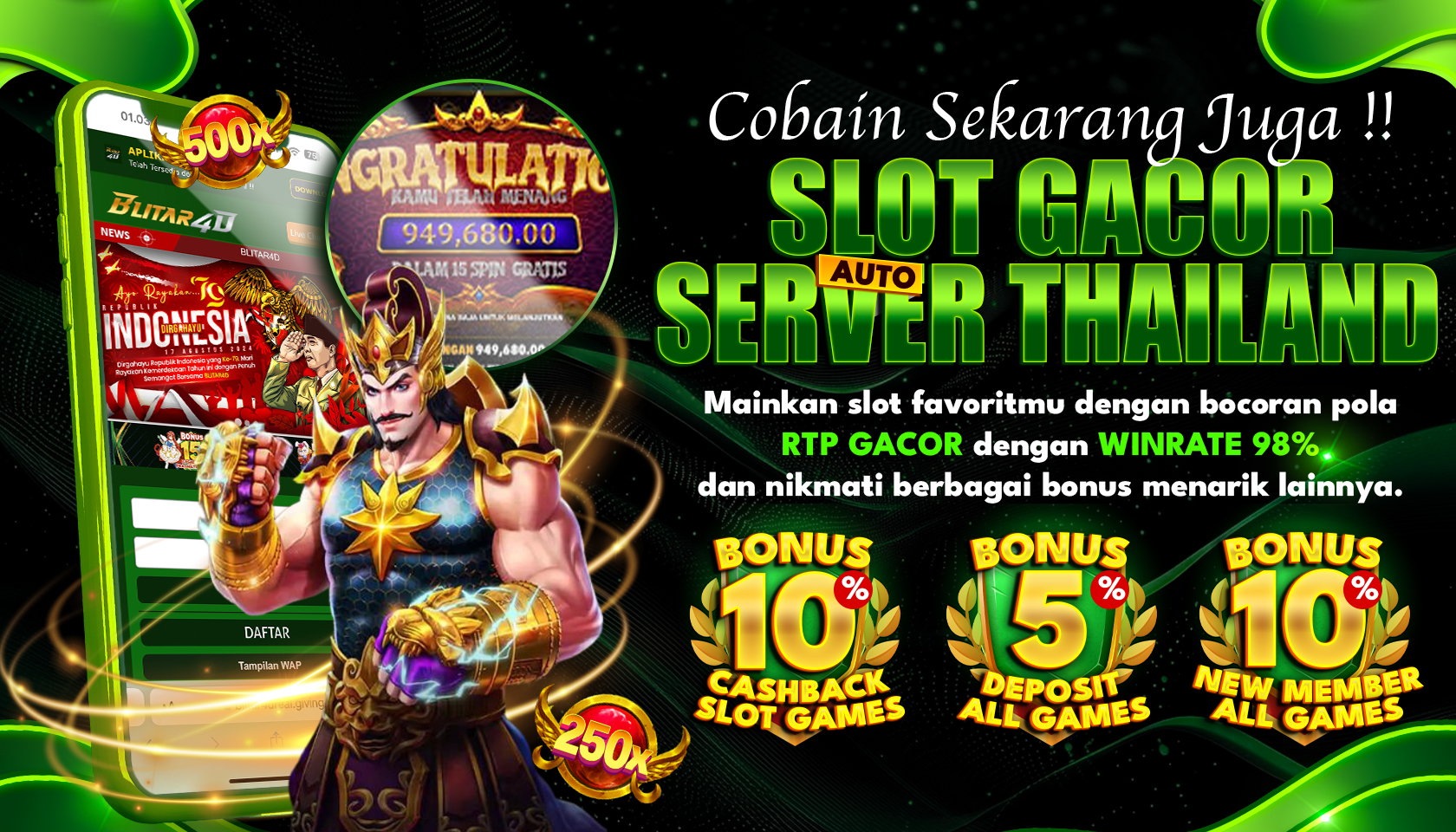 BLITAR4D - Rekomendasi Situs Slot Gacor Online Bonus Menarik